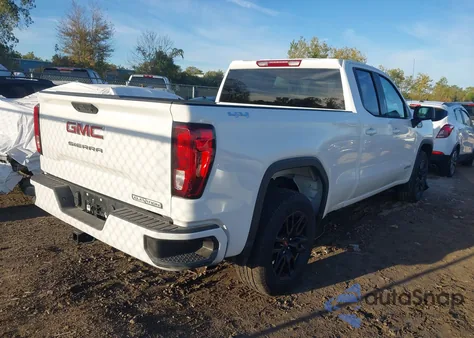 2025 GMC Sierra 1500 4Wd Standard Box Elevation With 3Vl from USA, damaged, VIN 1GTRUJEK6SZ284454